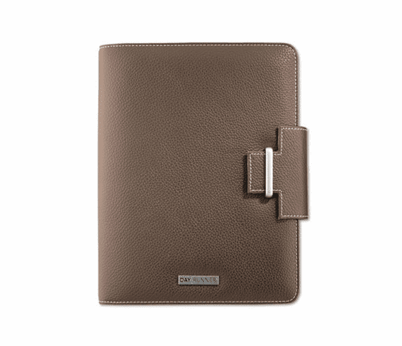 DRN4010204 Express Terramo Refillable Planner, 5-1/2 x 8-1/2, Brown By DAY RUNNER,INC.