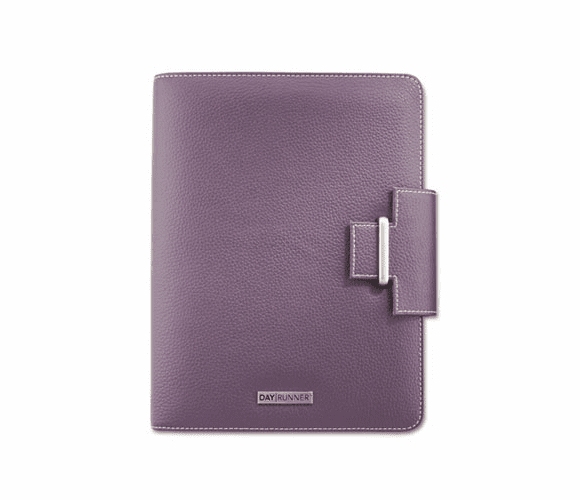 DRN4010214 Express Terramo Refillable Planner, 5-1/2 x 8-1/2, Eggplant By DAY RUNNER,INC.