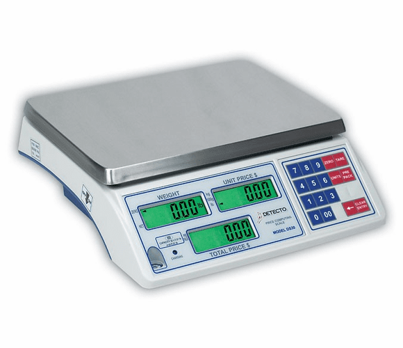 DS Series Digital Price Computing Scales By Detecto