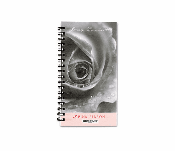 DTM112391301 Pink Ribbon Daily Planner Refill, 3-1/2 x 6 1/2, 2013 By DAYTIMER'S INC.