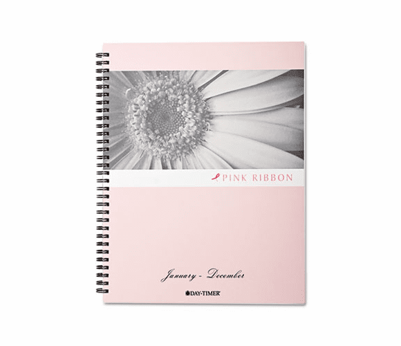 DTM112411301 Pink Ribbon Daily Planner Refill, 8-1/2 x 11, 2013 By DAYTIMER'S INC.