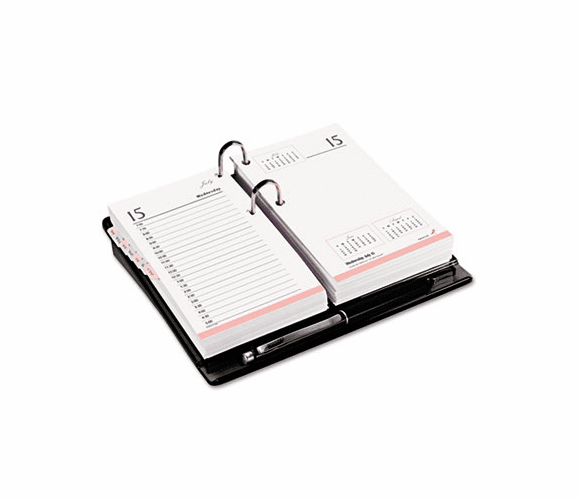 DTM112461301 2013 Pink Ribbon Desk Calendar Daily Refill, 3-1/2 x 6, Pink/Gray/White, 2013 By DAYTIMER'S INC.