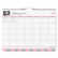 DTM112591301 Pink Ribbon Tabbed Monthly Wall Calendar, 11 x 8-1/2, 2013 By DAYTIMER'S INC.