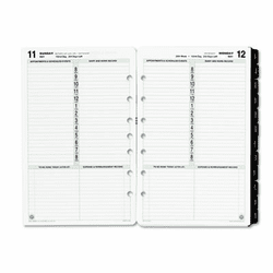DTM120101301 Dated One-Page-per-Day Organizer Refill, January-December, 5-1/2 x 8-1/2, 2013 By DAYTIMER'S INC.
