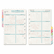 DTM134931301 Garden Path Dated Two-Page-per-Week Organizer Refill, 5-1/2 x 8-1/2, 2013 By DAYTIMER'S INC.