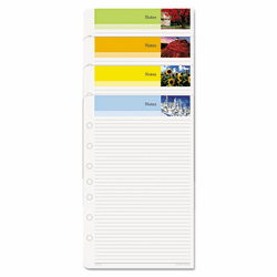DTM13698 Serenity Note Pad Refill, Nature Scene, 8-1/2 x 5-1/2, 24 Sheets/Pad, 2 Pads By DAYTIMER'S INC.