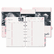 DTM142101301 Pink Ribbon Two-Page-per-Week Organizer Refill, 5-1/2 x 8-1/2, 2013 By DAYTIMER'S INC.