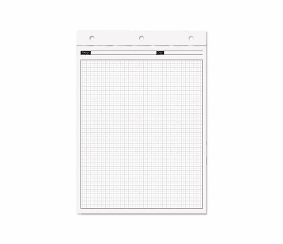 DTM16826 Magna Pad Note Pad Refill, Quadrille, 8 1/2 x 12, White, 70 Sheets, 2/Pack By DAYTIMER'S INC.