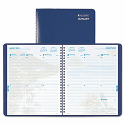 DTM322971301 Coastlines Wirebound Weekly/Monthly Planner, 6-7/8 x 8-3/4, 2013 By DAYTIMER'S INC.