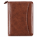 DTM40672 Woven Look Starter Set Organizer, Simulated Leather, 5 1/2" x 8 1/2", Brown By DAYTIMER'S INC.