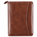 DTM40672 Woven Look Starter Set Organizer, Simulated Leather, 5 1/2" x 8 1/2", Brown By DAYTIMER'S INC.