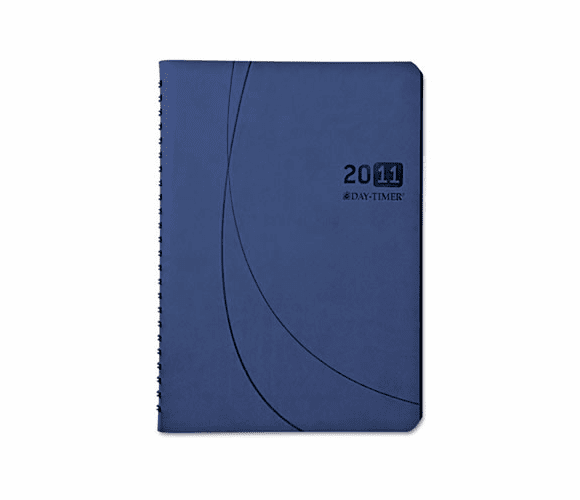 DTM452151301 Essentials Monthly Planner, 5-1/2 x 8-1/2, Blue, 2013 By DAYTIMER'S INC.