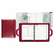 DTM46463 Attach� Style Starter Set Organizer, 3-Ring, Simulated Leather, 8 1/2 x 11, Red By DAYTIMER'S INC.