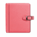 DTM48434 Pink Ribbon Organizer Starter Set w/Leather Binder, 5-1/2 x 8-1/2, Pink/Brown By DAYTIMER'S INC.