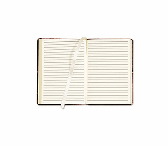 DTM48485 Think Pink Bonded Leather Journal, 100 3 1/2 x 5 1/8 Pages, Pink Cover By DAYTIMER'S INC.