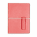 DTM48485 Think Pink Bonded Leather Journal, 100 3 1/2 x 5 1/8 Pages, Pink Cover By DAYTIMER'S INC.