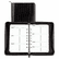 DTM81480 Faux Croc Vinyl Starter Set Organizer, 5-1/2 x 8-1/2, Black By DAYTIMER'S INC.