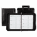 DTM81490 Faux Croc Vinyl Starter Set Organizer, 8-1/2 x 11, Black By DAYTIMER'S INC.