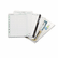 DTM81490 Faux Croc Vinyl Starter Set Organizer, 8-1/2 x 11, Black By DAYTIMER'S INC.