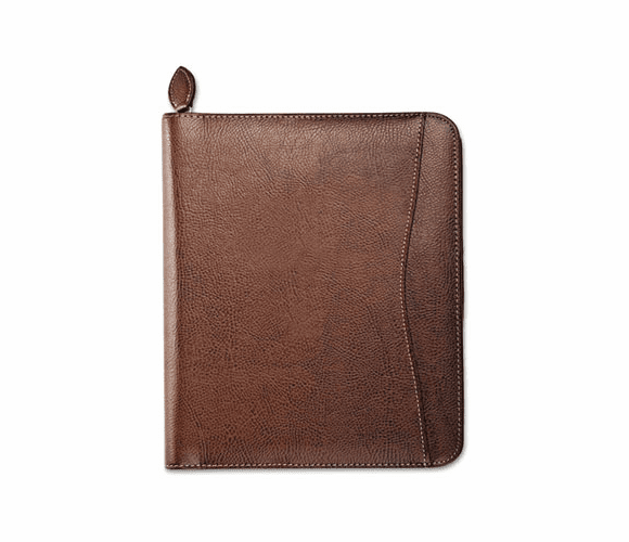 DTM85458 Green Series Basque Leather Wirebound Organizer Starter Set, 8-1/2 x 11, Timber By DAYTIMER'S INC.