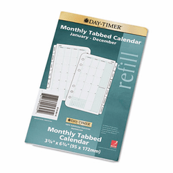 DTM871291301 Dated Two Page-per-Month Organizer Refill, January-December, 3-3/4 x 6-3/4, 2013 By DAYTIMER'S INC.