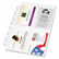 DTM87225 Business Card Holders for Looseleaf Planners, 5 1/2 x 8 1/2, 5/Pack By DAYTIMER'S INC.