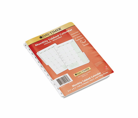 DTM872291301 Dated Two Page-per-Month Organizer Refill, January-December, 5-1/2 x 8-1/2, 2013 By DAYTIMER'S INC.