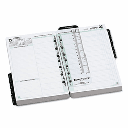DTM920101207 Original Dated 2-Page/Day Organizer Refill, July-June, 5-1/2 x 8-1/2, 2012-2013 By DAYTIMER'S INC.