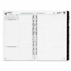 DTM920101301 Original Dated Two-Page-per-Day Organizer Refill, Jan.-Dec., 5-1/2 x 8-1/2, 2013 By DAYTIMER'S INC.