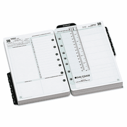 DTM928001207 Reference Two-Page-per-Day Organizer Refill, July-June, 5-1/2 x 8-1/2, 2012-2013 By DAYTIMER'S INC.
