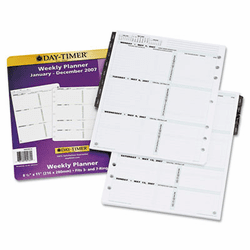 DTM930101301 Dated Two-Page-per-Week Organizer Refill, January-December, 8-1/2 x 11, 2013 By DAYTIMER'S INC.