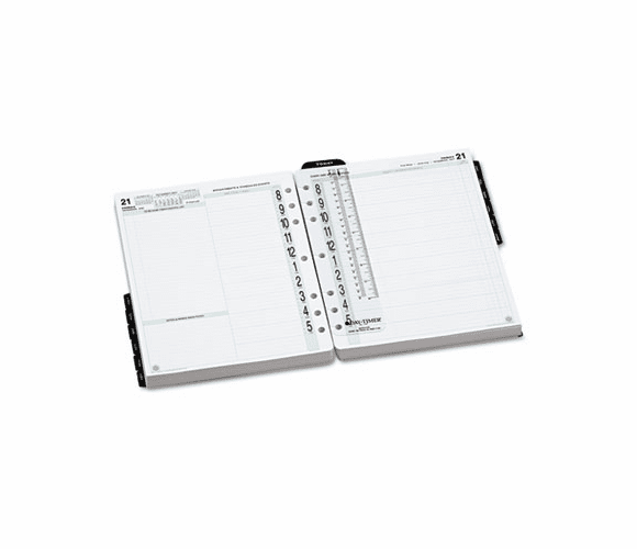 DTM940101207 Original Dated Two-Page/Day Organizer Refill, July-June, 8-1/2 x 11, 2012-2013 By DAYTIMER'S INC.
