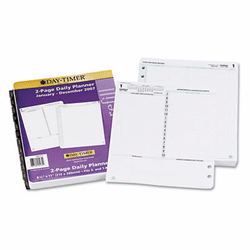 DTM948001301 Reference Dated Two-Page-per-Day Organizer Refill, Jan.-Dec., 8-1/2 x 11, 2013 By DAYTIMER'S INC.