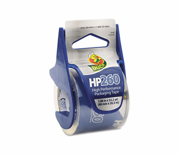 DUC0007427 HP260 Packaging Tape w/Dispenser, 1.88" x 22.2 yds, Clear By SHURTECH