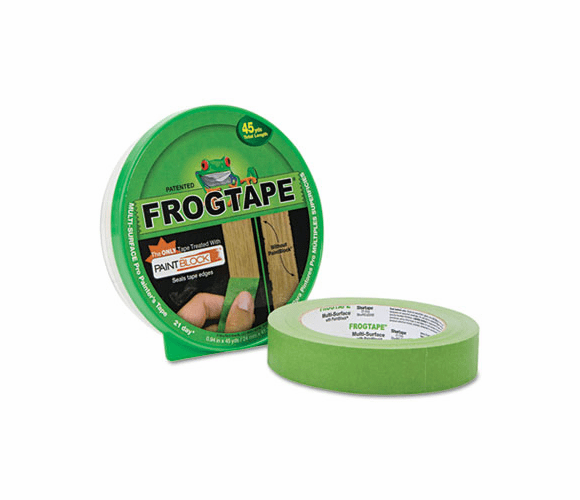 DUC1396748 FROGTAPE Painting Tape, .94" x 45 yards, 3" Core, Green By SHURTECH