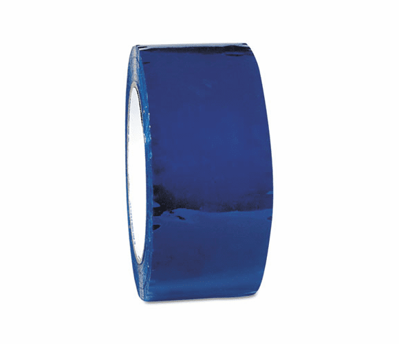 DUC240301 Commercial Grade Color-Coding Packaging Tape, 1.88" x 109.3 yards, 3" Core, Blue By SHURTECH
