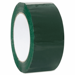 DUC240303 Commercial Grade Color-Coding Packaging Tape, 1.88" x 109.3 yards, 3" Core, Green By SHURTECH