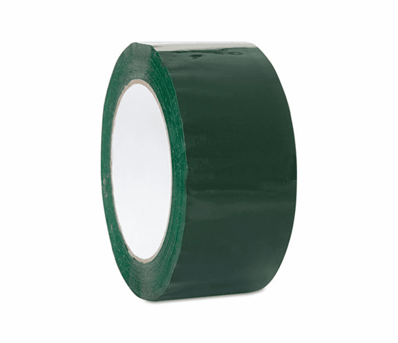 DUC240303 Commercial Grade Color-Coding Packaging Tape, 1.88" x 109.3 yards, 3" Core, Green By SHURTECH