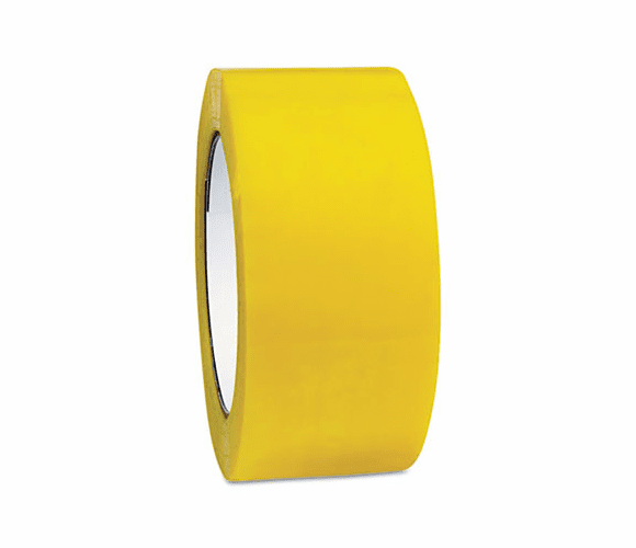 DUC240304 Commercial Grade Color-Coding Packaging Tape, 1.88" x 109.3 yards, 3" Core, Yellow By SHURTECH