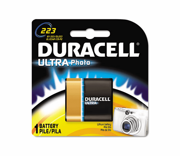 DURDL223ABPK Ultra High Power Lithium Battery, 223, 6V By DURACELL PRODUCTS COMPANY