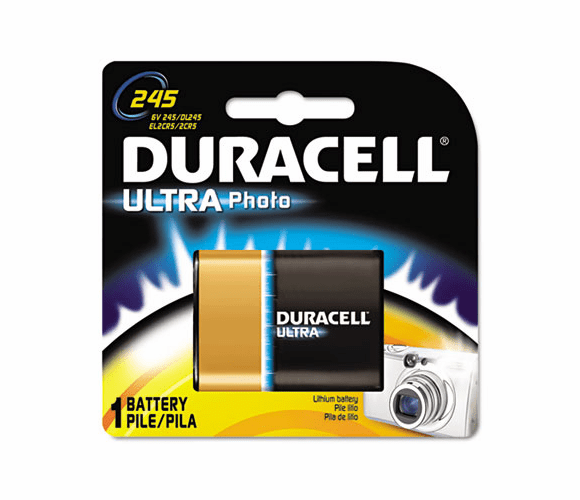 DURDL245BPK Ultra High Power Lithium Battery, 245, 6V By DURACELL PRODUCTS COMPANY