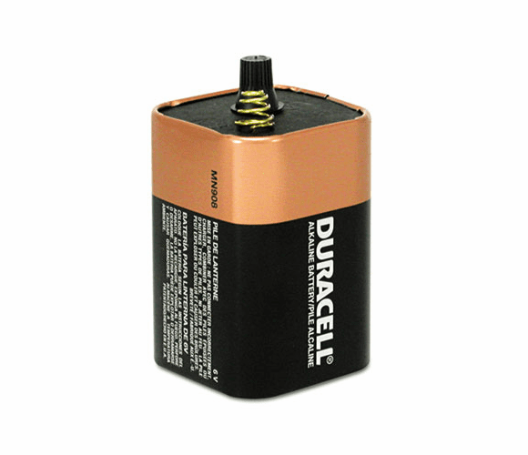 DURMN908 Coppertop Alkaline Lantern Battery, 6V By DURACELL PRODUCTS COMPANY