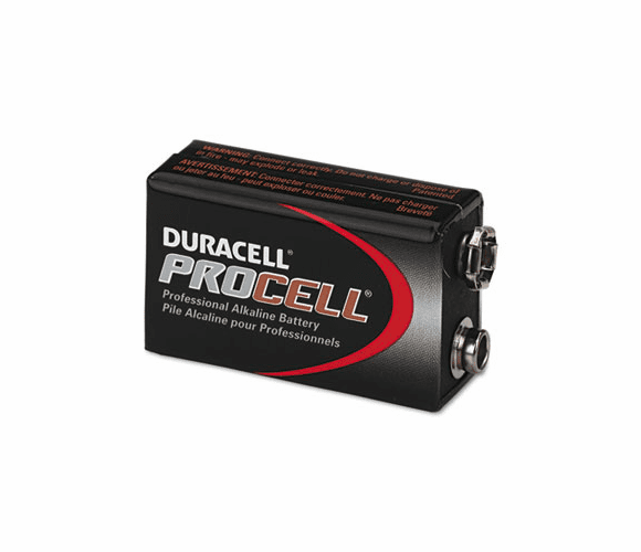 DURPC1604BKD Procell Alkaline Battery, 9V, 12/Box By DURACELL PRODUCTS COMPANY