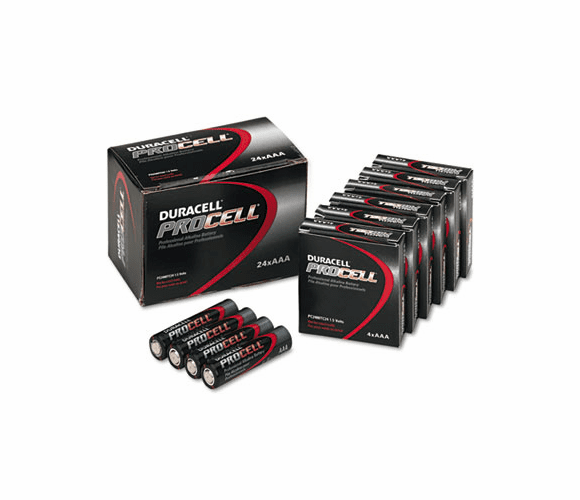 DURPC2400BKD Procell Alkaline Battery, AAA, 24/Box By DURACELL PRODUCTS COMPANY