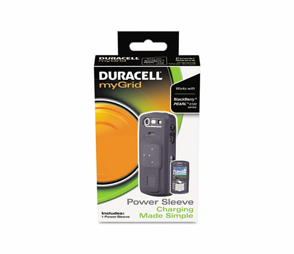 DURPPS11US0002 myGrid Blackberry Pearl Power Sleeve By DURACELL PRODUCTS COMPANY