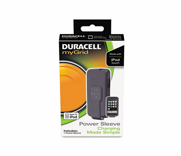 DURPPS8US0003 myGrid Apple iPod Touch Power Sleeve By DURACELL PRODUCTS COMPANY