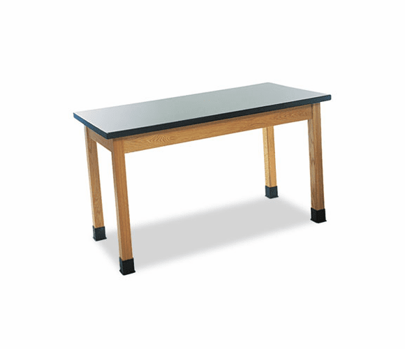 DVWP7101K30N Science Table, Rectangular, 48w x 24d x 30h, Black By DIVERSIFIED WOODCRAFTS, INC.