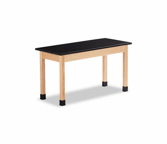 DVWP7206K30N Science Table, Rectangular, 54w x 24d x 30h, Black By DIVERSIFIED WOODCRAFTS, INC.