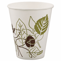 DXE12FPPATHPK Pathways Polycoated Paper Cold Cups, 12 oz, 100 per Pack By DIXIE FOOD SERVICE