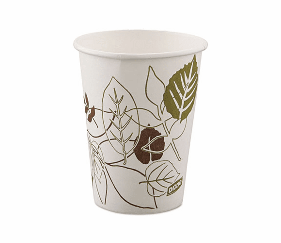 DXE2338WSPK Pathways Paper Hot Cups, 8 oz, 25 per Pack By DIXIE FOOD SERVICE
